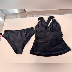 Cupshe 2 piece Tankini Set size M